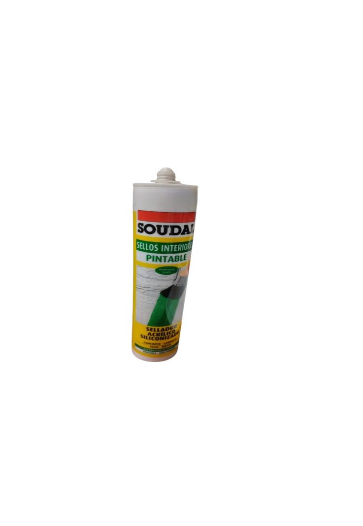 Sellador Acrílico Siliconizado  Pintable SOUDAL 300ML-3