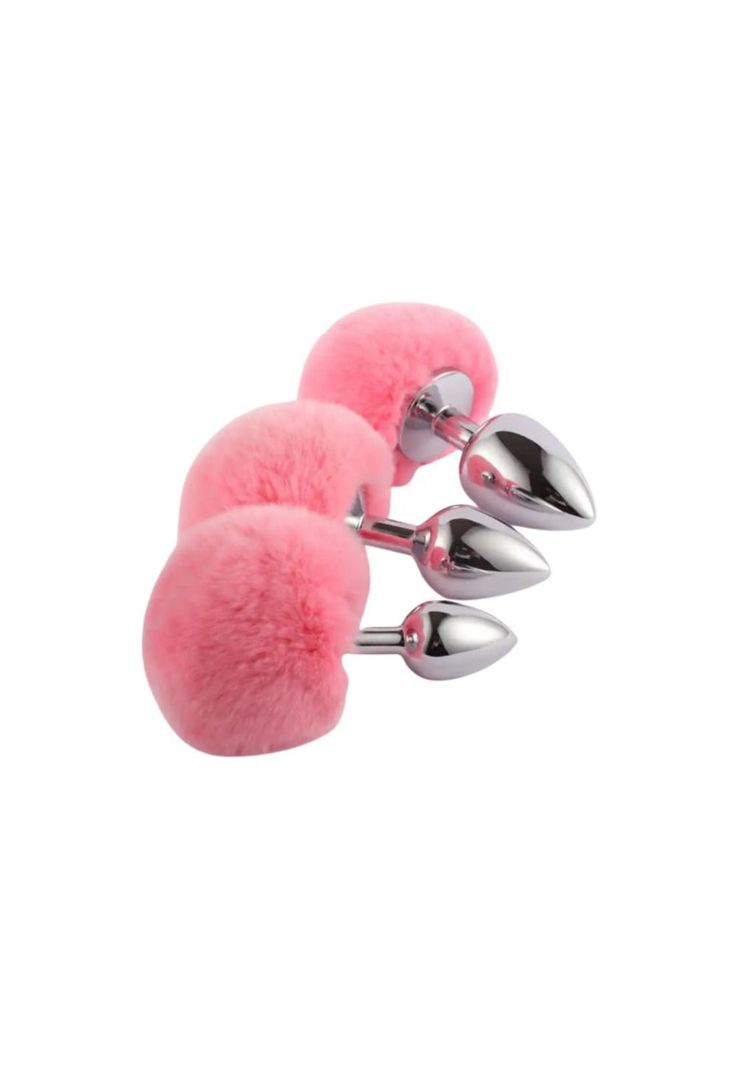 Plug Anal Cola de Conejo Sexy Suave Juguete Sexual Dilatador-5