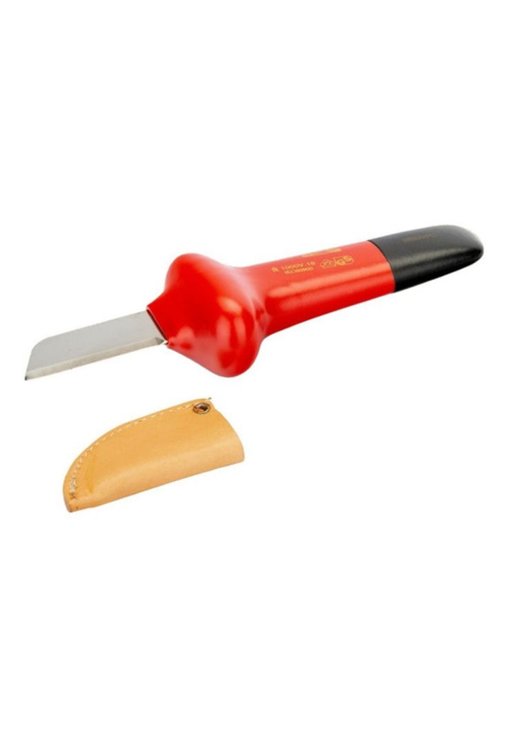Cuchillo Electricista Recto Aislado 1.000v Bahco 2820vp Diseno 1