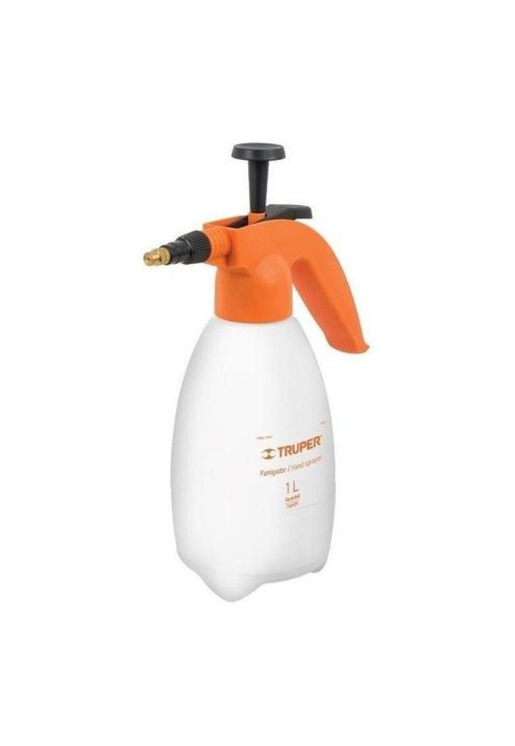 Rociador Fumigador Pulverizador Truper 1 Litro Blanco