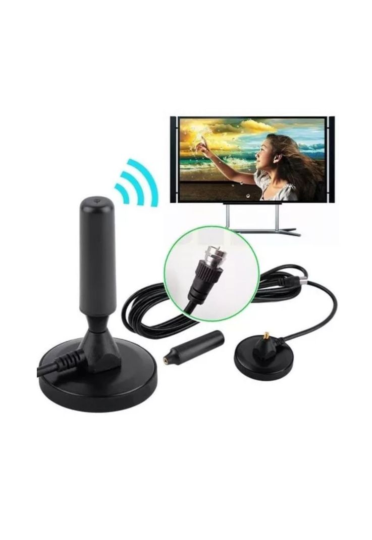 Antena Hd De Televisión Digital Smart Tv Plasma Lcd Lh-1