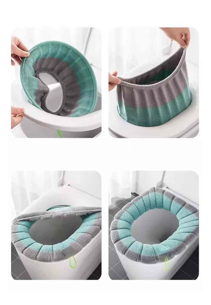 Funda Asiento Inodoro Cojín Universal Para Baño-2