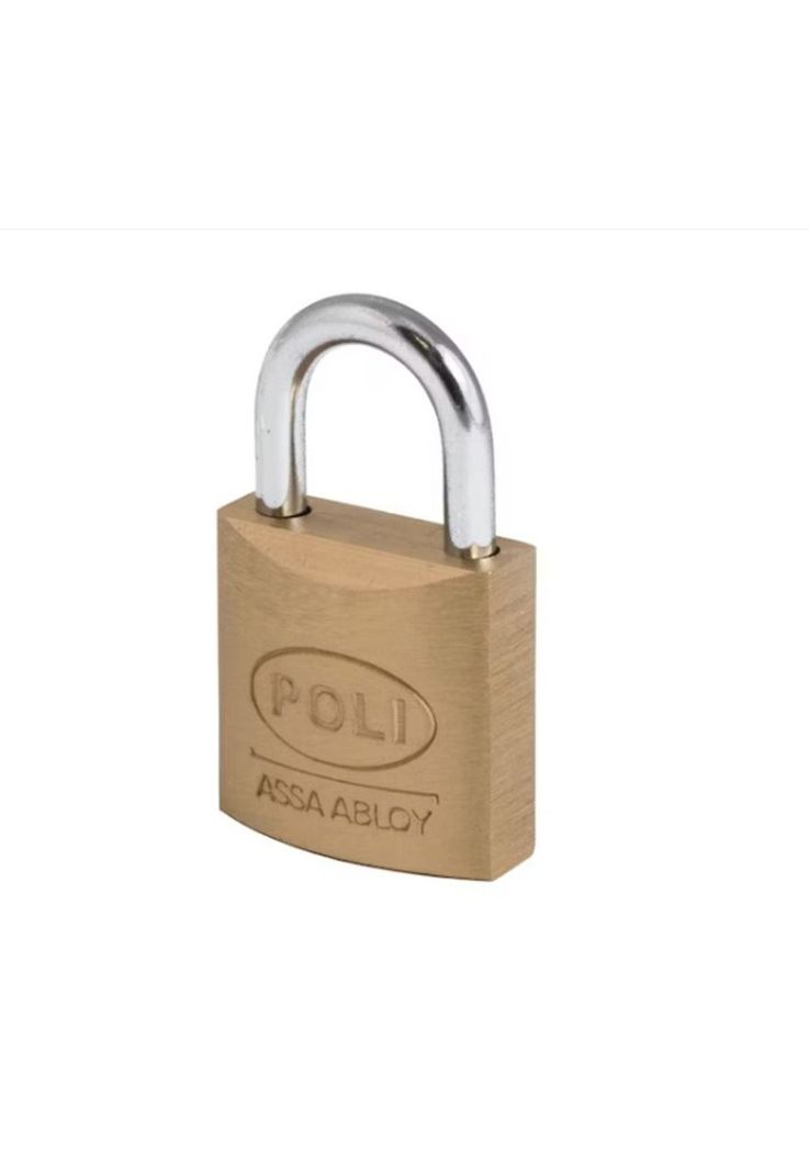Candado Alta Seguridad Poli Bronce Linea S30mm INT/EXT Garantía 5AÑOS-0