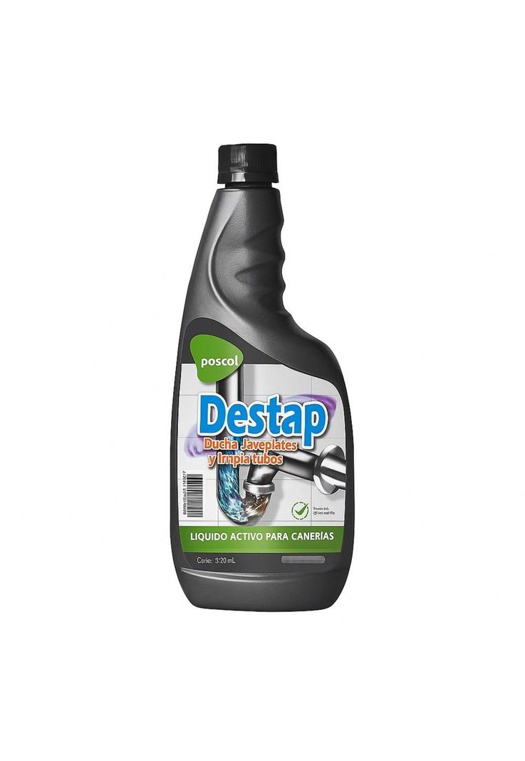 Destapador Canerias 500ml Banos, Lavaplatos Diseno 1
