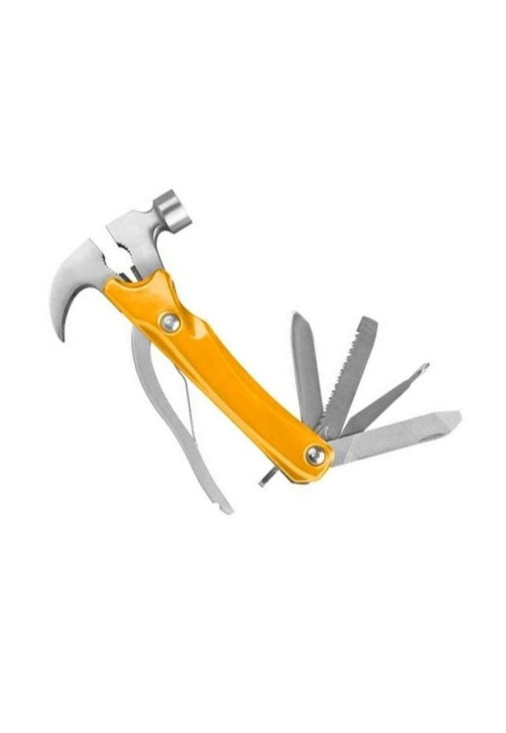 Martillo Navaja 12 Func Multi Uso Ingco Hmfh0121-0