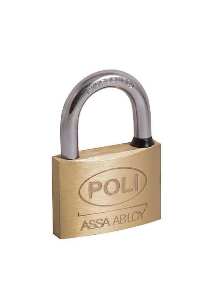 Candado Alta Seguridad Poli Bronce P/140 40mm INT/EXT Garantia 10 ANOS