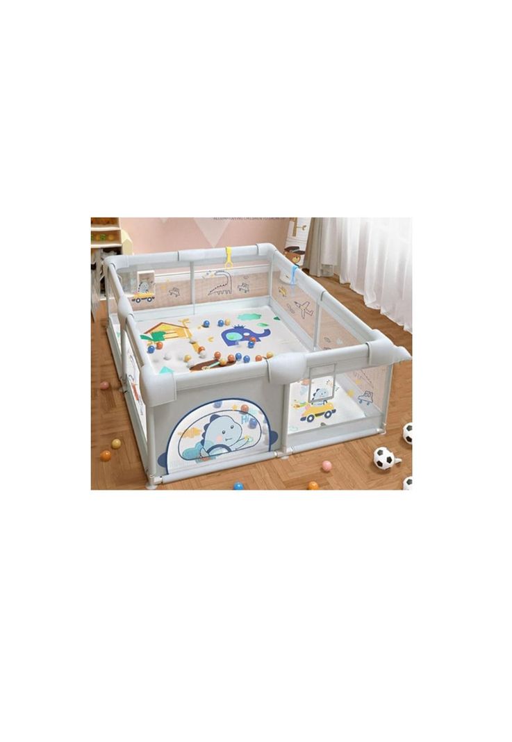 Corral Centro De Juego 2 X 1.8 M Portátil Bebés Y Niños-1