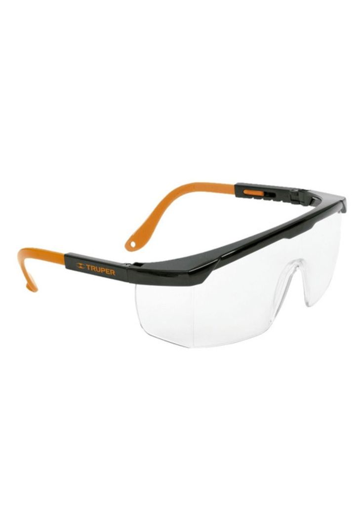 Lentes De Seguridad Ajustables Transparentes, Truper Classic-0
