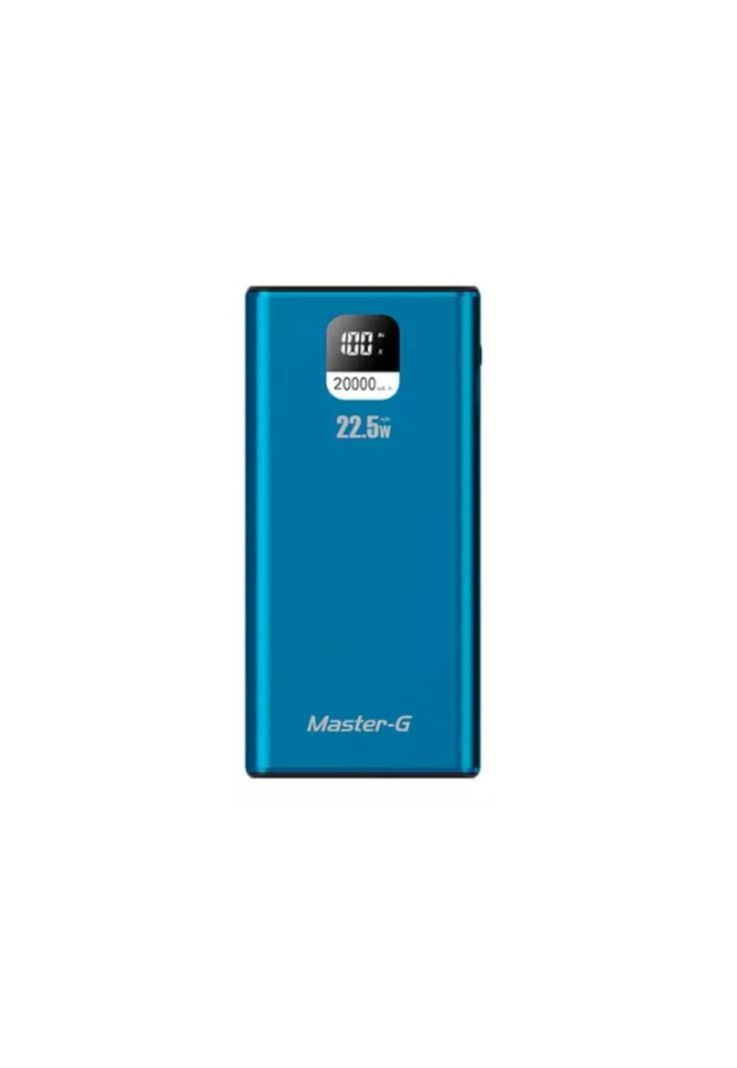 Batería Externa Power Bank 20000 Mah 22.5w Master-g Portátil-0