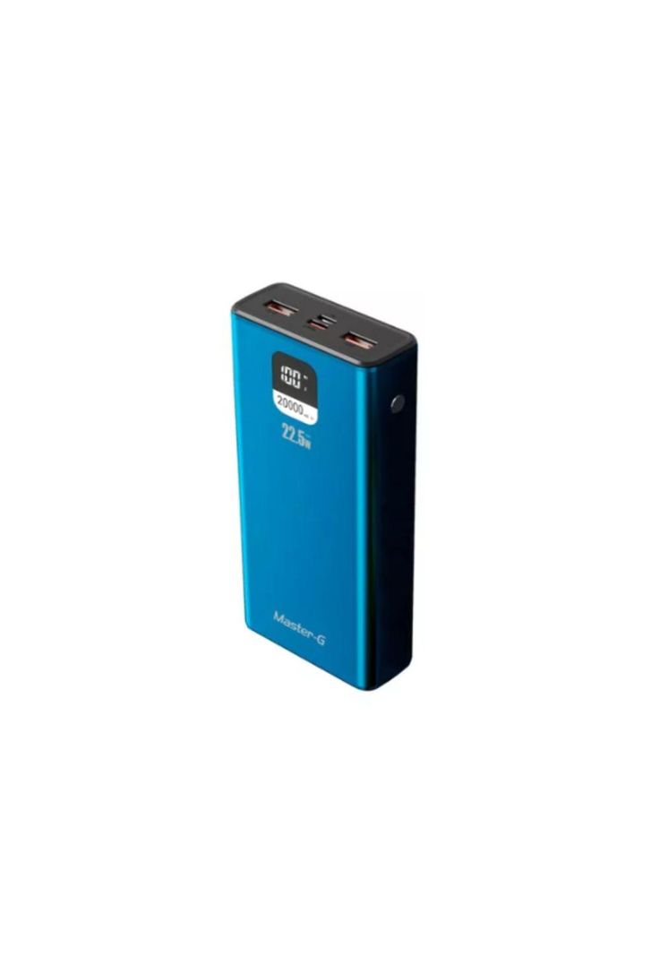 Batería Externa Power Bank 20000 Mah 22.5w Master-g Portátil-1