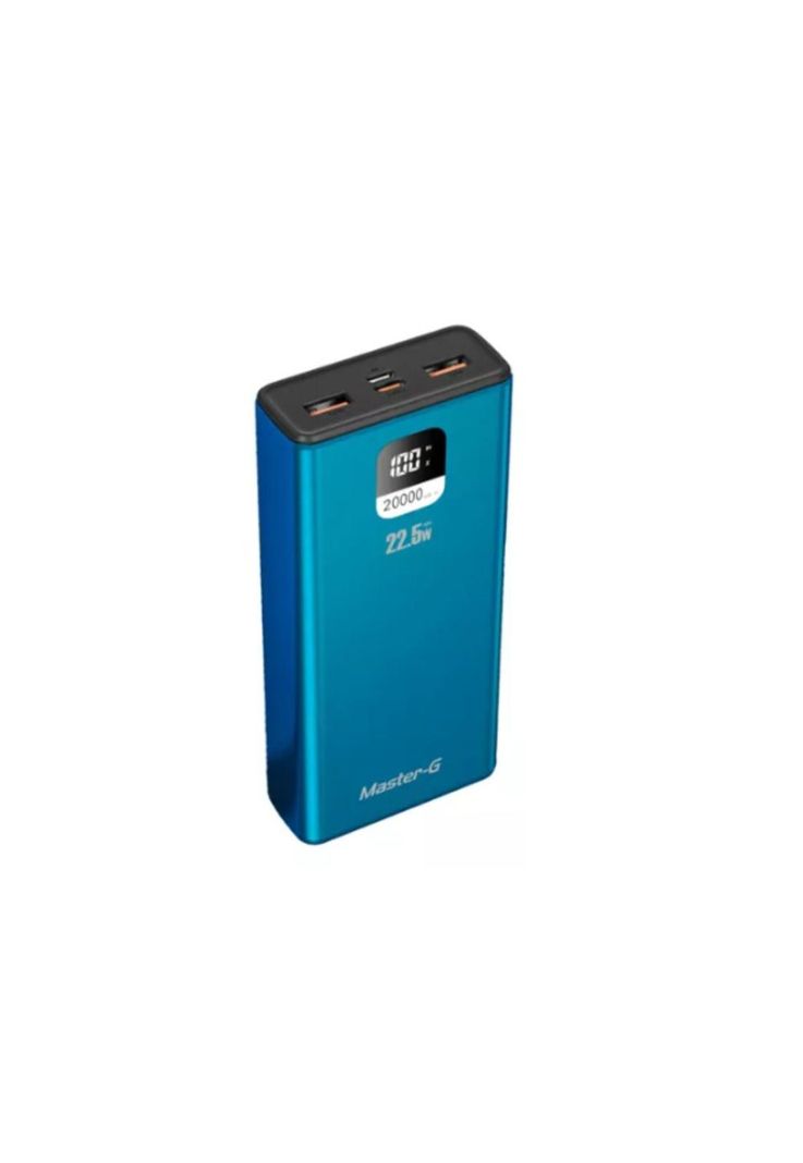 Batería Externa Power Bank 20000 Mah 22.5w Master-g Portátil-3