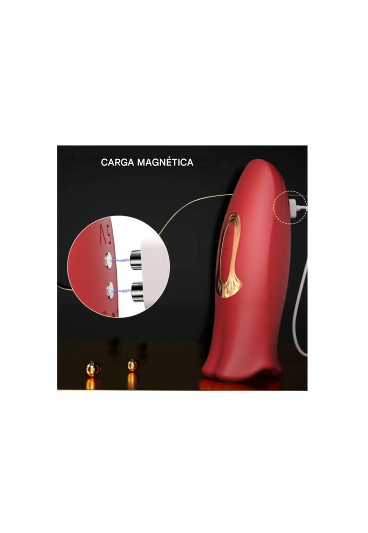Vibrador Masajeador Sexual de Lengua Femenino Juguete Sexual-4