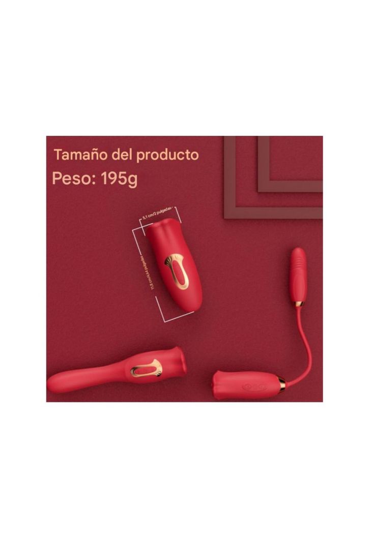 Vibrador Masajeador Sexual de Lengua Femenino Juguete Sexual-5