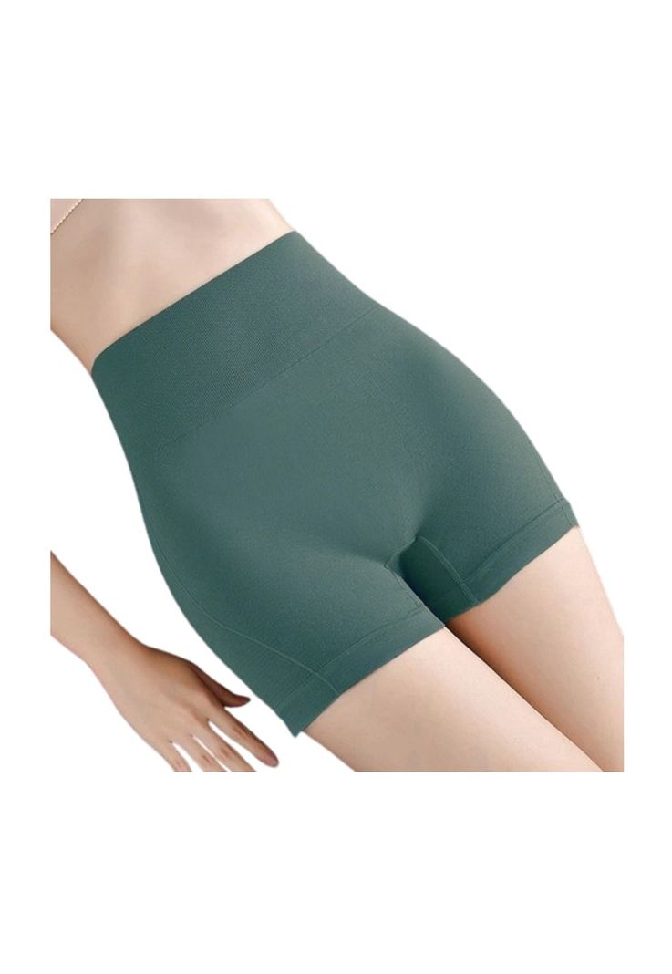 Short De Mujer Deportivo Sexy Cintura Alta, Sin Costura Yoga-1