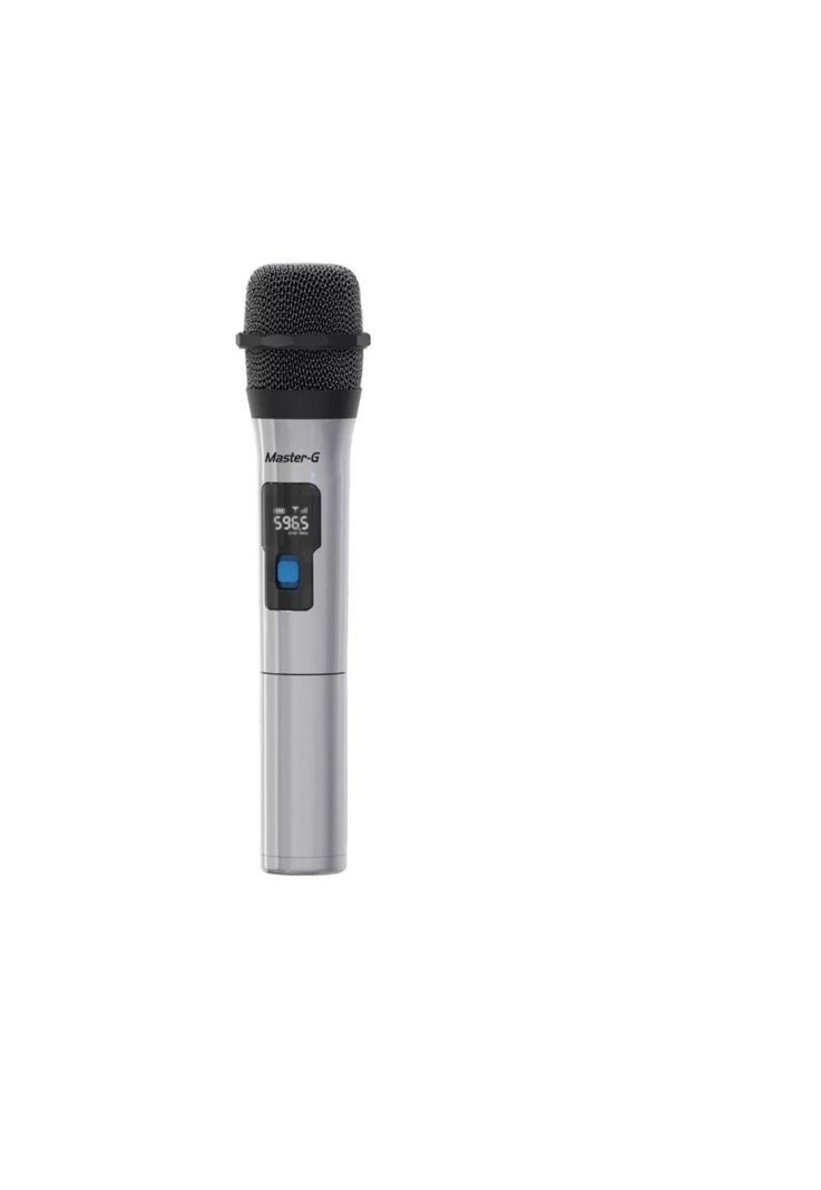 Par de Micrófonos UHF Inalámbricos con Receptor Master-G-0