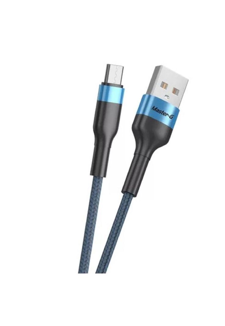 Cable USB-C Carga Rápida Antinudos 1m Master-G-0