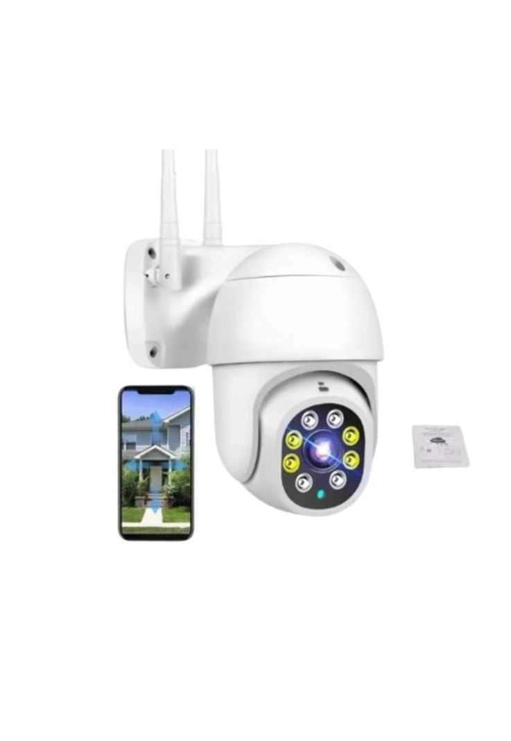 Camara Inteligente 360° WIFI-Alarma-Audio-Voz -FHD Vision Nocturna-1