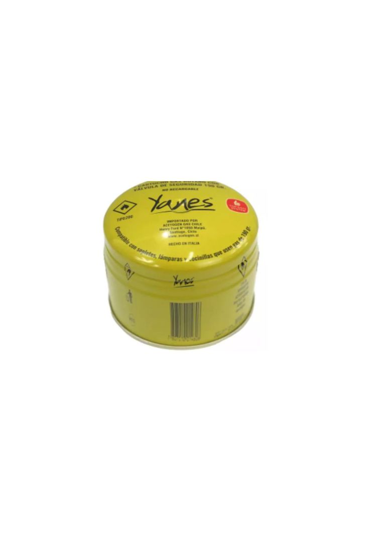 CARTUCHO GAS BUTANO YANES 190GR-0