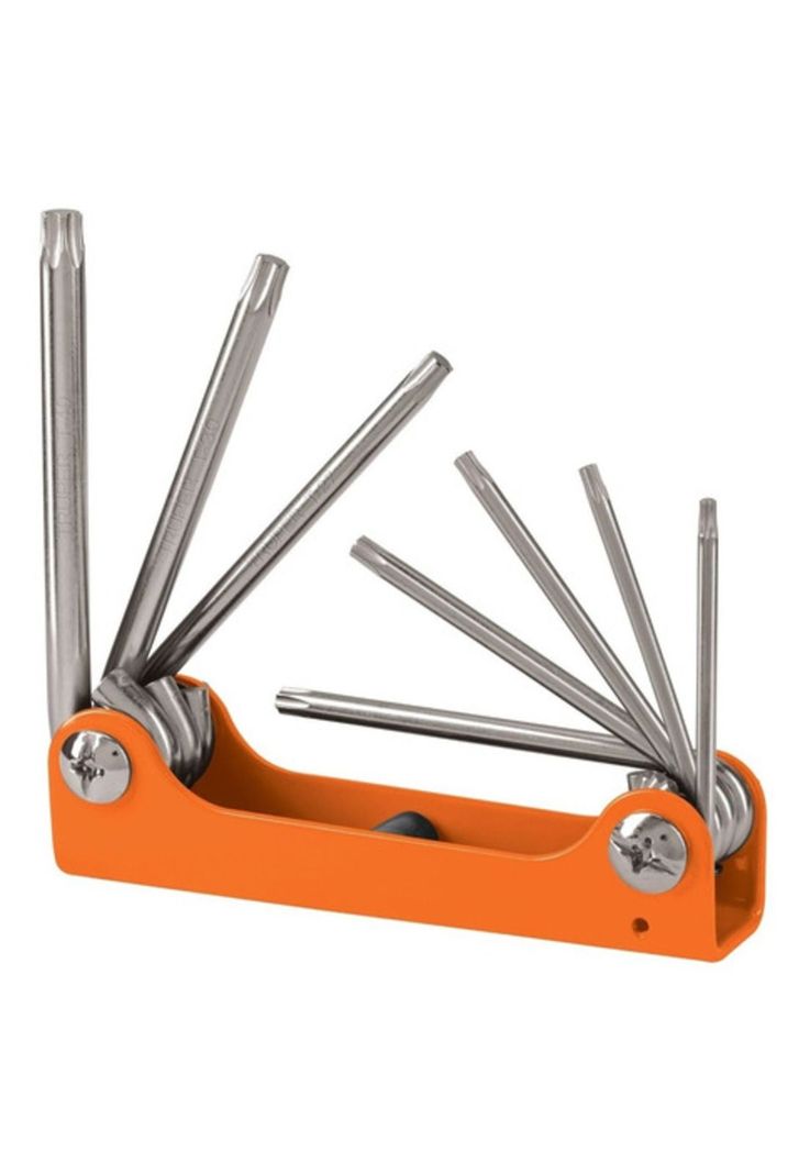 Juego De 8 Llaves Torx Tipo Navaja Truper Torx-8-0