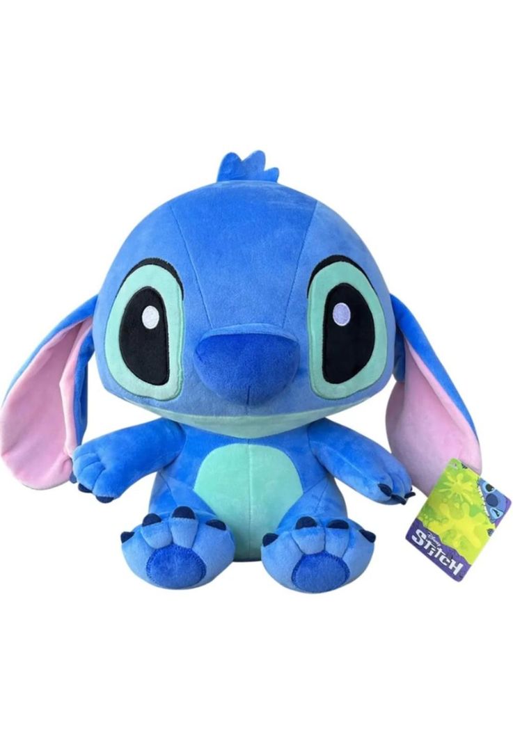 Peluche Stitch Kawaii 30cm Muneco Suave infantil Decorativo Azul