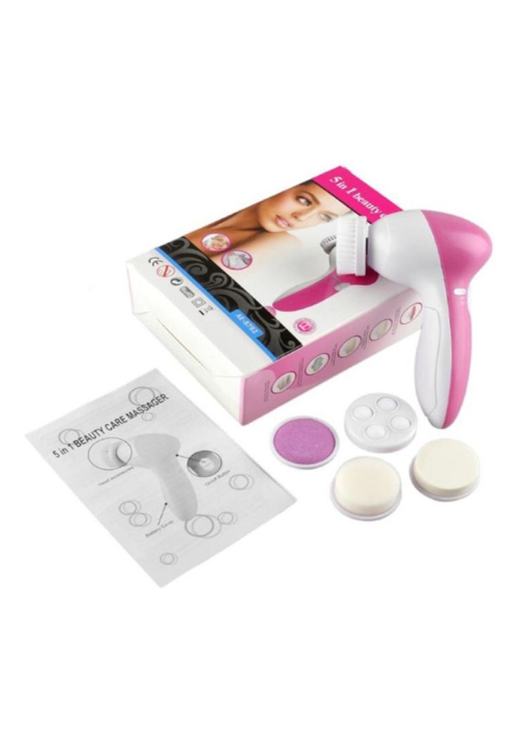 Cepillo Limpiador Facial 5 En 1 Masajeador Exfoliante-5