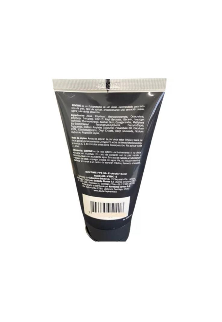 Bloqueador Solar Suntime 120ml Factor 50+ Con Dispensador-2