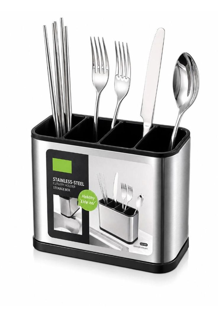 Escurridor Multifuncional para Cubiertos de Cocina