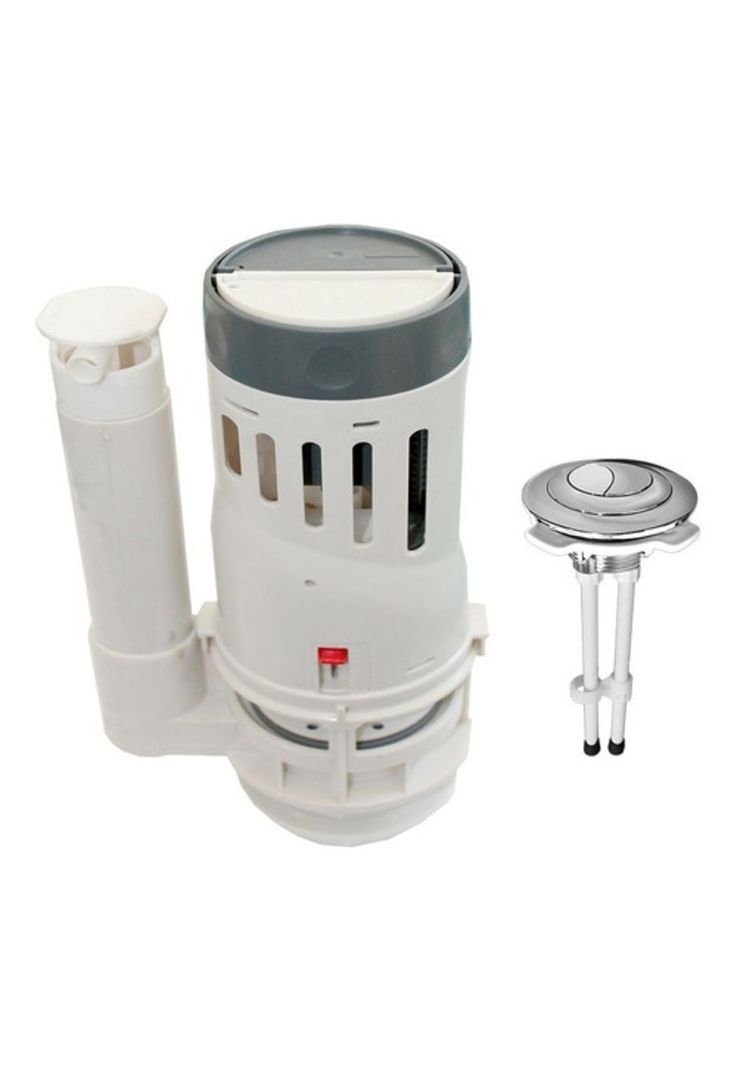 Valvula De Descarga Dual Con Boton Universal Wc Fanaloza Diseno 1