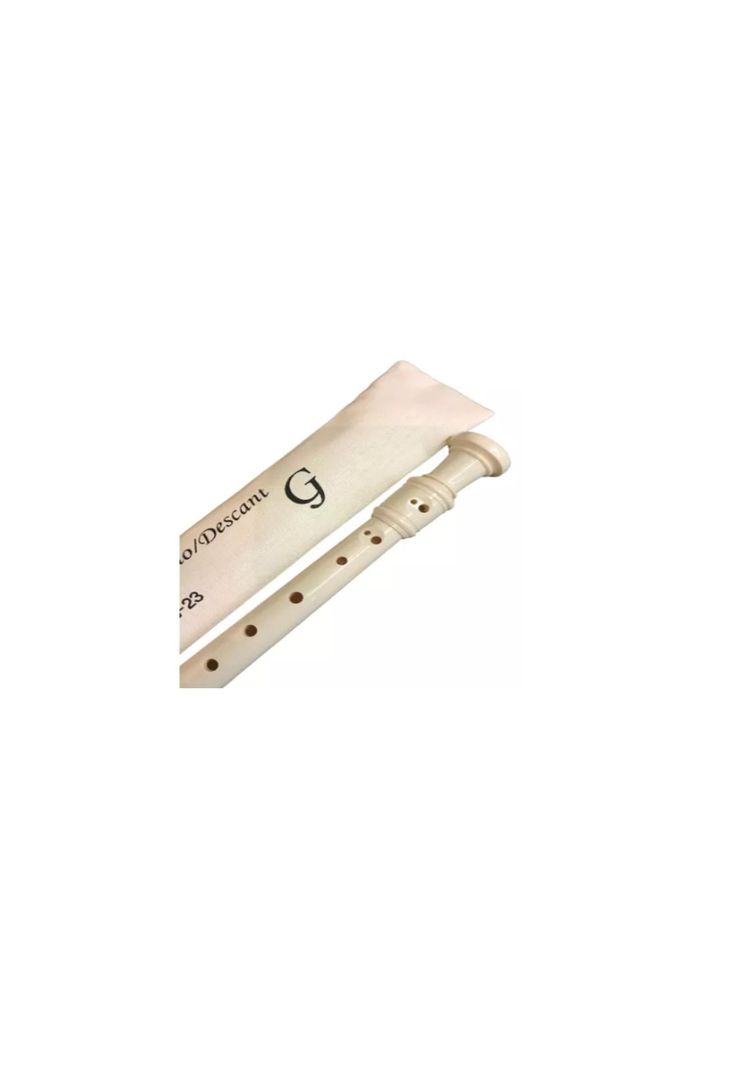 Flauta Dulce Soprano Yamaha Yrs23 Plástico Color Beige-2