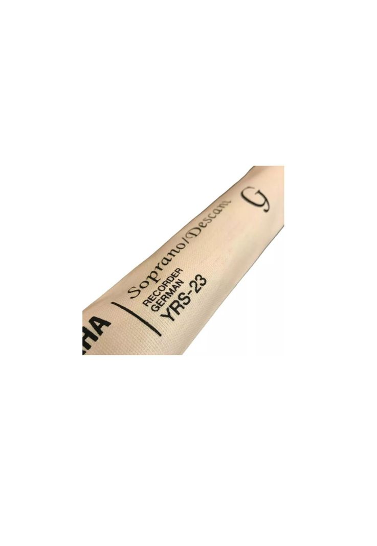 Flauta Dulce Soprano Yamaha Yrs23 Plástico Color Beige-5
