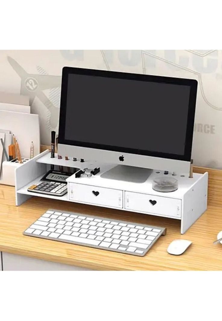 Elevador de Monitor en Madera – Armable para Escritorio-1
