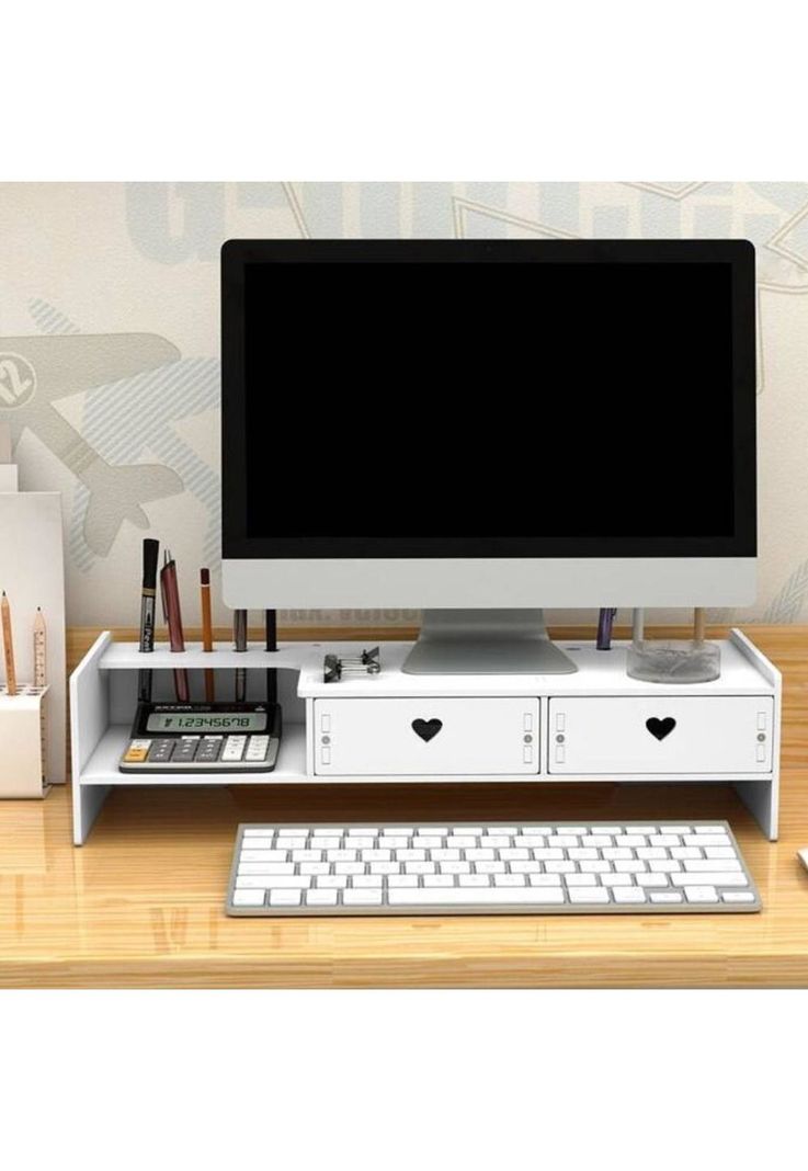 Elevador de Monitor en Madera – Armable para Escritorio-2