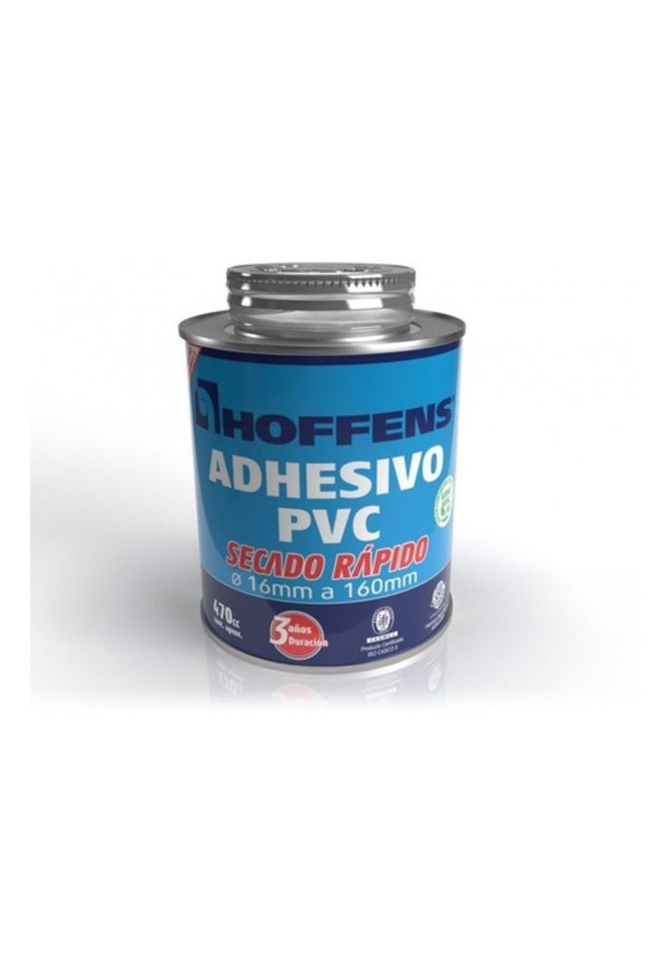 Pegamento Para Pvc 240 Cc Tradicional C/aplicador Hoffens-1