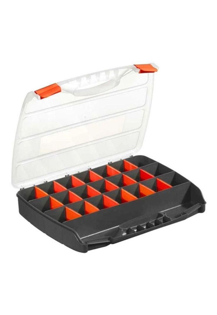 Caja Organizadora De Plástico 21 Compartimientos Kendo 90223-2