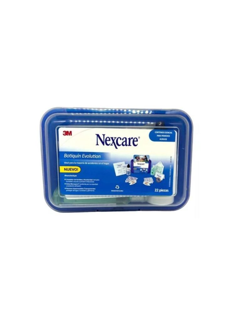 Botiquín primeros Auxilios Nexcare 3M 22pzs Evolution-0