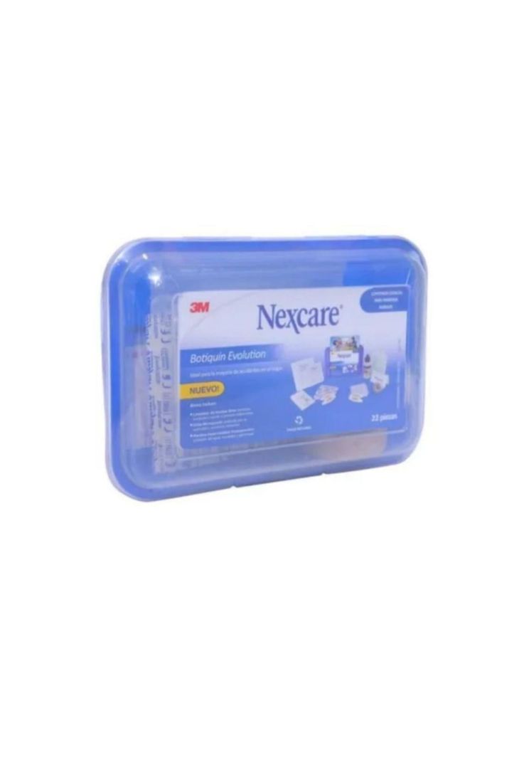 Botiquín primeros Auxilios Nexcare 3M 22pzs Evolution-3