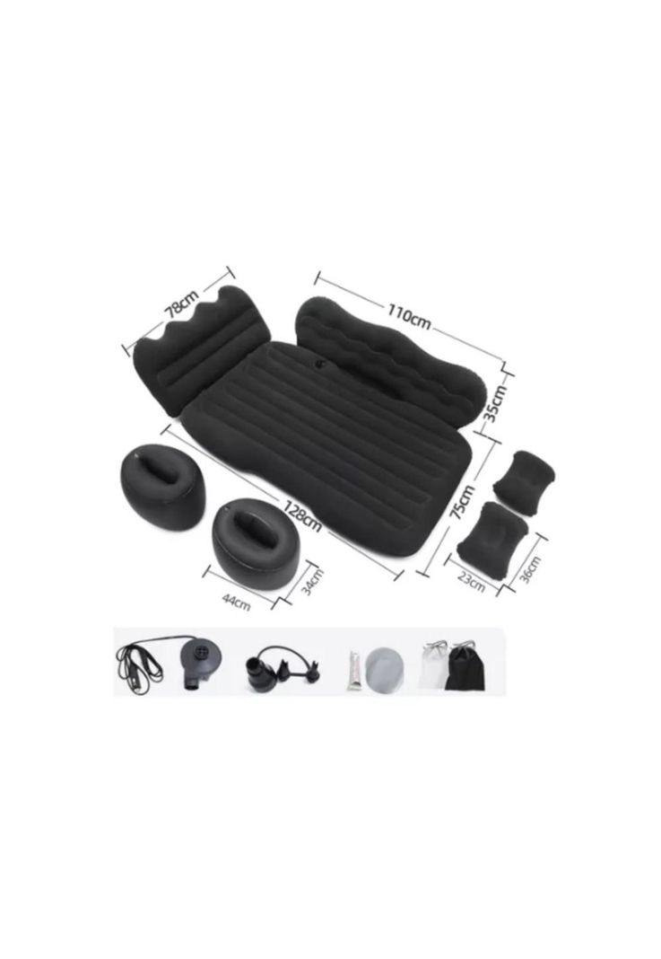 Colchón Para Auto Inflable + Compresor 12v Y 2 Almohadas-2