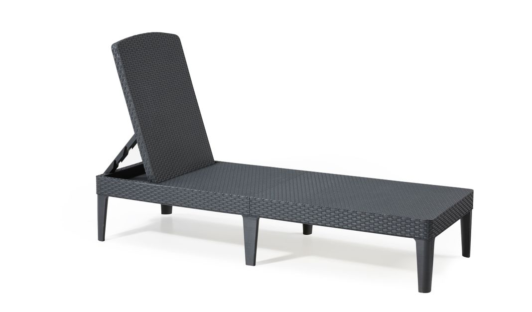 Reposera reclinable Jaipur gráfito - Keter-0