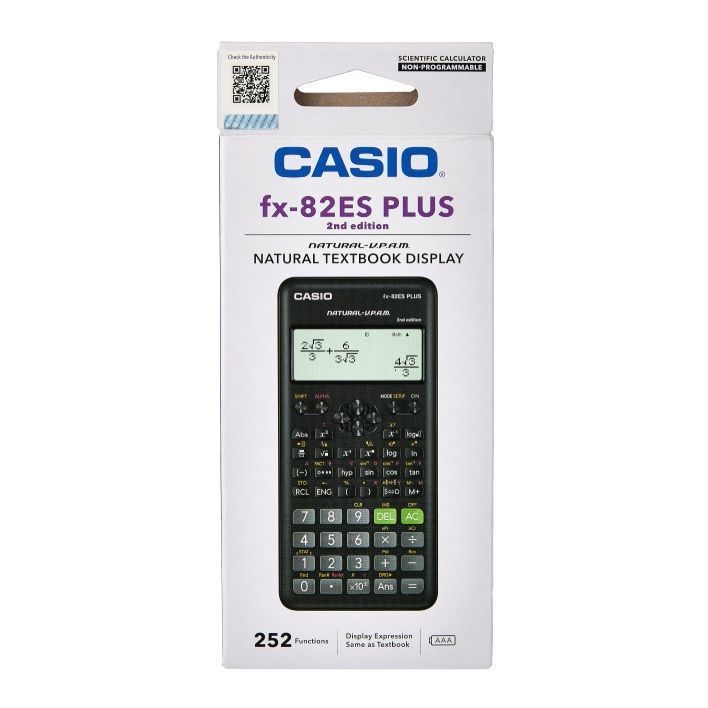 Calculadora Científica Estándar Casio FX-82ES PLUS-3