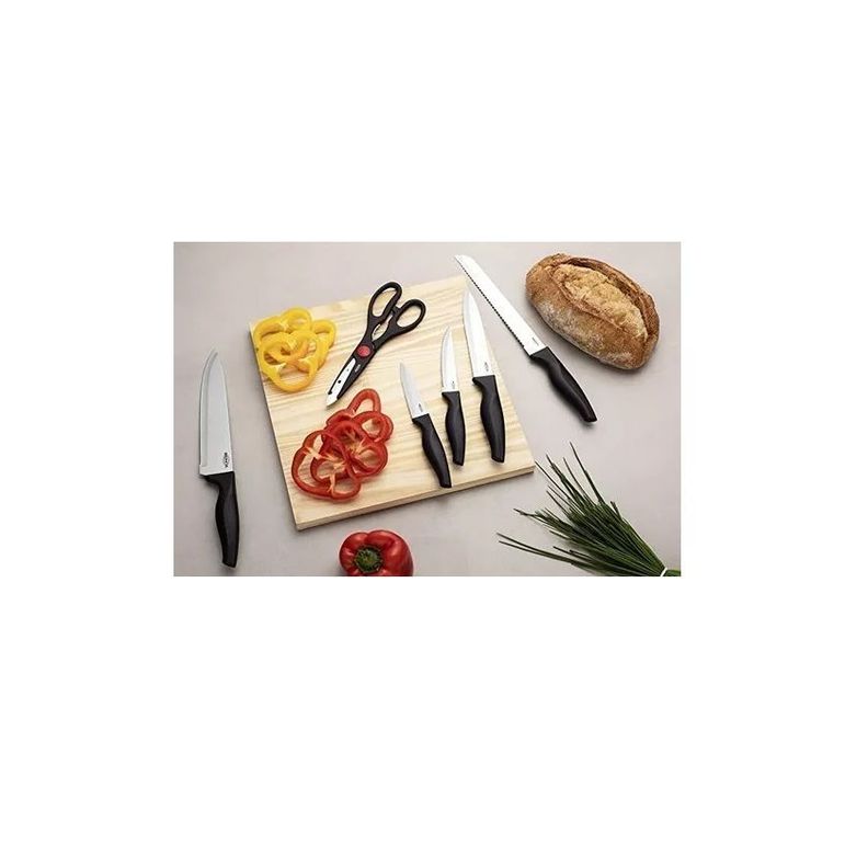 Set De Cuchillos Acero Inoxidable Brinox 6 Piezas 2556/310-2