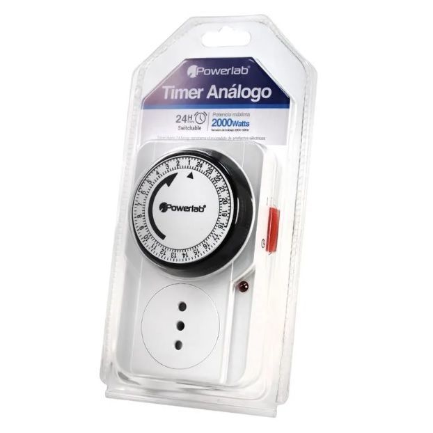 Timer Analogo Temporizador Powerlab Modelo 9234