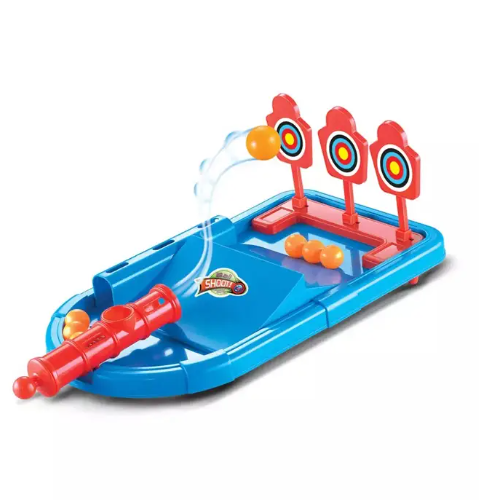Tablero De Juego BALL SHOOT Lanza Pelotas Para Niños-0