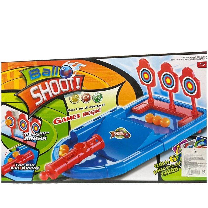 Tablero De Juego BALL SHOOT Lanza Pelotas Para Niños-1