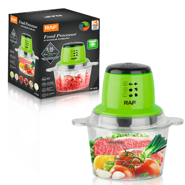  Picador Procesador Eléctrico De Carnes Y Verduras-4