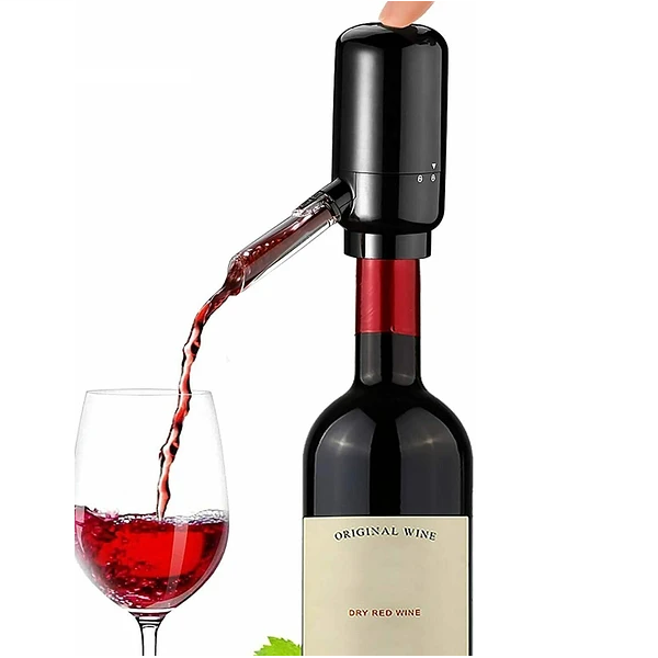 Decantador De Vino Vertedor Automático Dispensador Inteligente-0