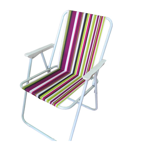 Silla De Playa Con Apoyabrazos Plegable Vacaciones Verano-2