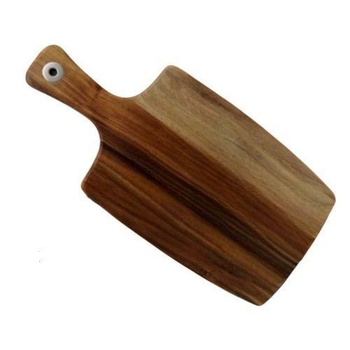 Tabla Rustica De Picar Nativos Forma Rectangular Con Mango MCB005-0