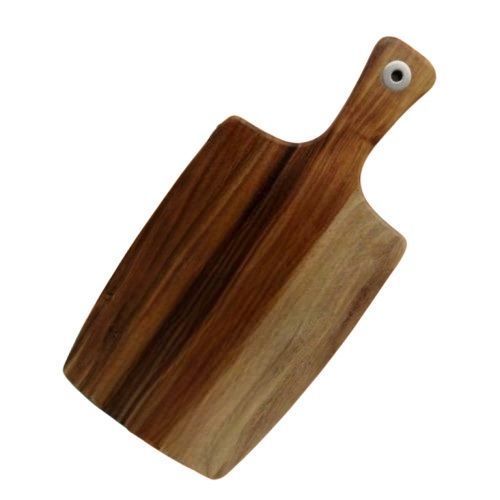 Tabla Rustica De Picar Nativos Forma Rectangular Con Mango MCB005-1