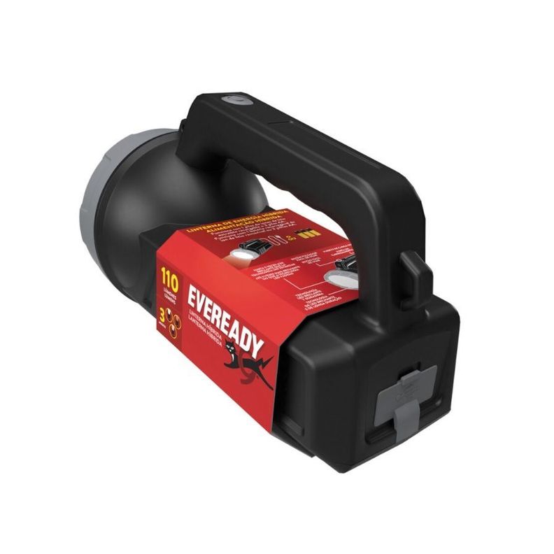 Linterna Hibrida Eveready Recargable 110 Lúmenes-1