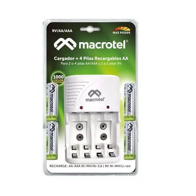 Cargador De Pila Macrotel Modelo MW-1888-0